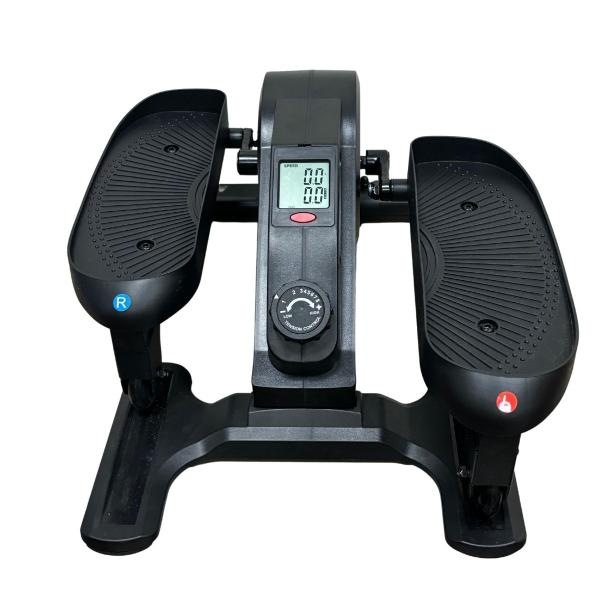 Imagem de Elíptico Magnético Portátil Caminhada Inércia 2.5 kg 8 Cargas com Monitor Preto Importway Iwf007