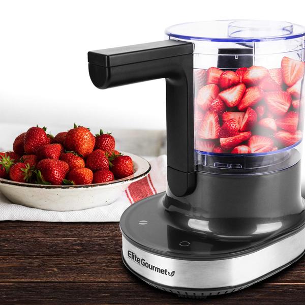 Imagem de Elite Gourmet EMC4423 HoverChop Processador de Alimentos 1L Inox