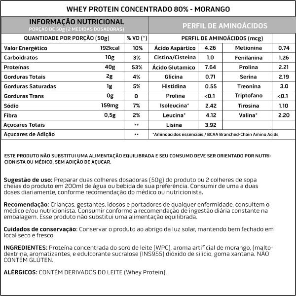 Imagem de Elite Pro Whey Protein Concentrado 80% - 1kg - Soldiers Nutrition