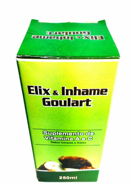 Elix de Inhame Goulart 250ml Ovulação Energia Desintoxicação Imagem de Elix de Inhame Goulart 250ml Ovulação Energia Desintoxicação