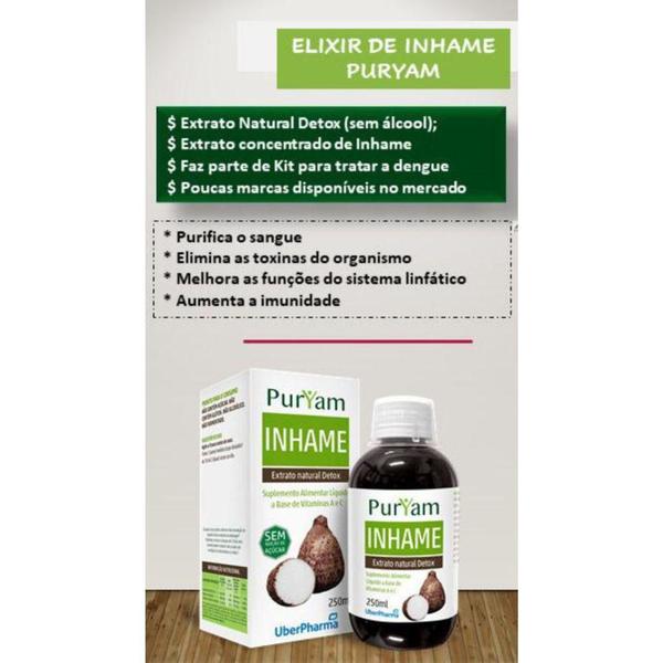 Elixir de Inhame 250ml (Puryam) - Uberpharma Imagem de Elixir de Inhame 250ml (Puryam) - Uberpharma