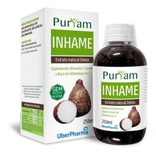 Imagem de Elixir De Inhame Puryam 250ml Vitaminas A E C Natural Detox