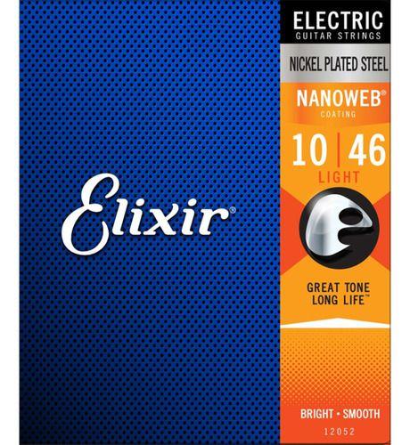 Imagem de Elixir Encordoamento 010/46 Light Nanoweb Corda Guitarra  12052