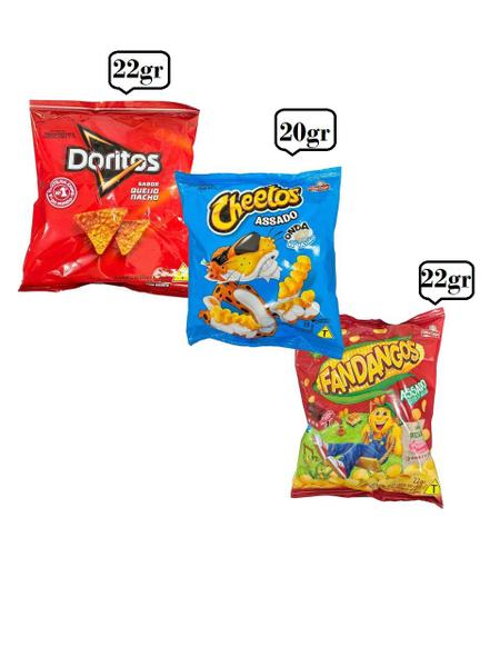 Imagem de Elma Chips Doritos +Fandangos+ Cheetos Caixa C/ 30un Total