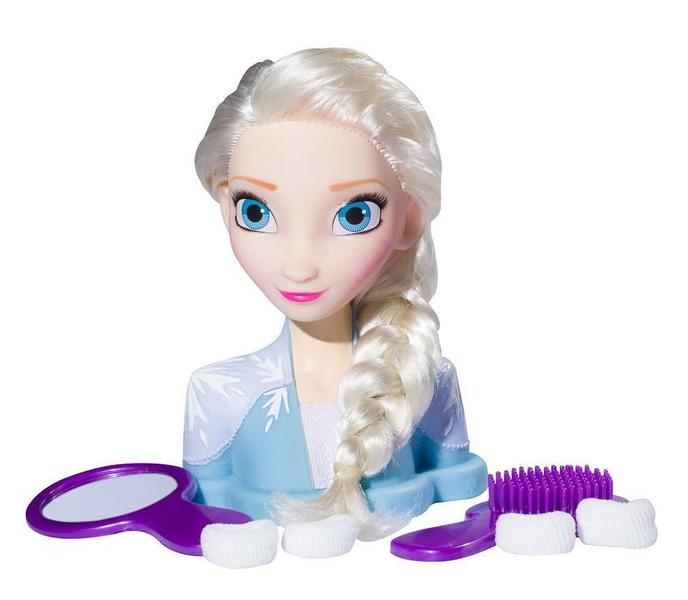 Imagem de Elsa Boneca Infantil Frozen Ii Styling Heads Disney - Rosita