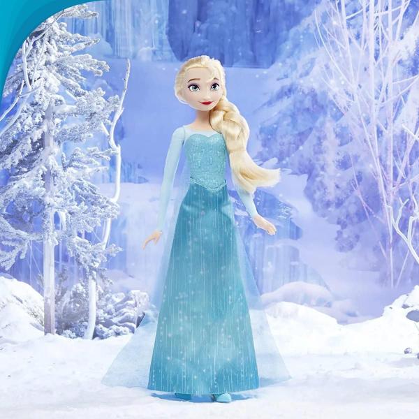 Imagem de Elsa Frozen Brinquedo Menina Infantil Personagem Articulada