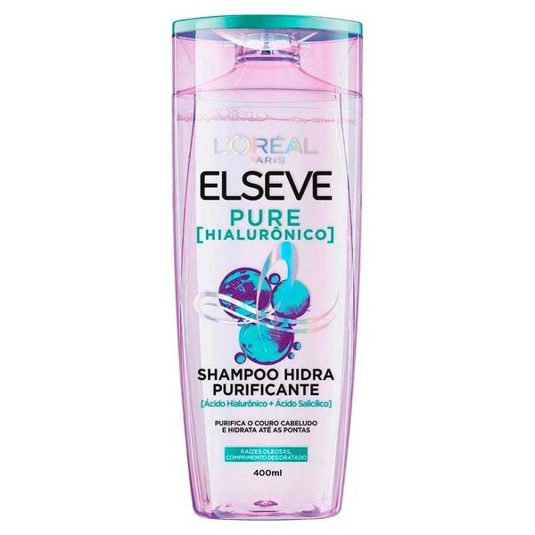 Imagem de Elseve Pure Hialurônico Kit  Shampoo + Condicionador + Leave In Tratamento Cicatri Renov