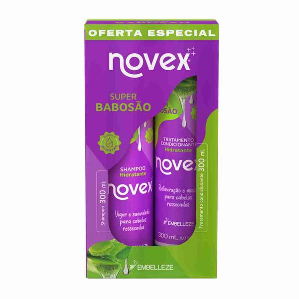 Imagem de Emb kit novex sh+cond 300ml super babosao