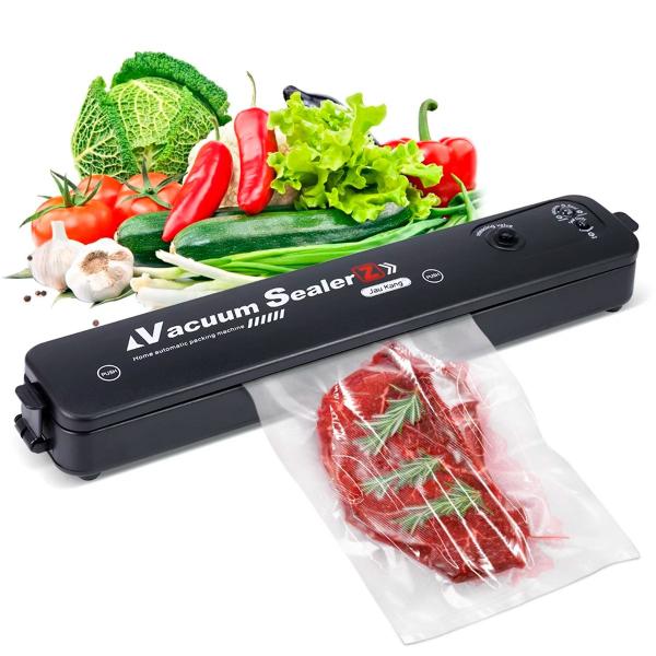 Embaladora a Vácuo Doméstica Bivolt Para Conservação de Alimentos - BIVENA Imagem de Embaladora a Vácuo Doméstica Bivolt Para Conservação de Alimentos
