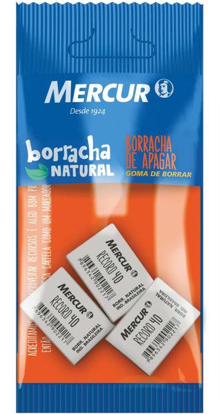 Imagem de Embalagem com 3 Borrachas (branca) Mercur