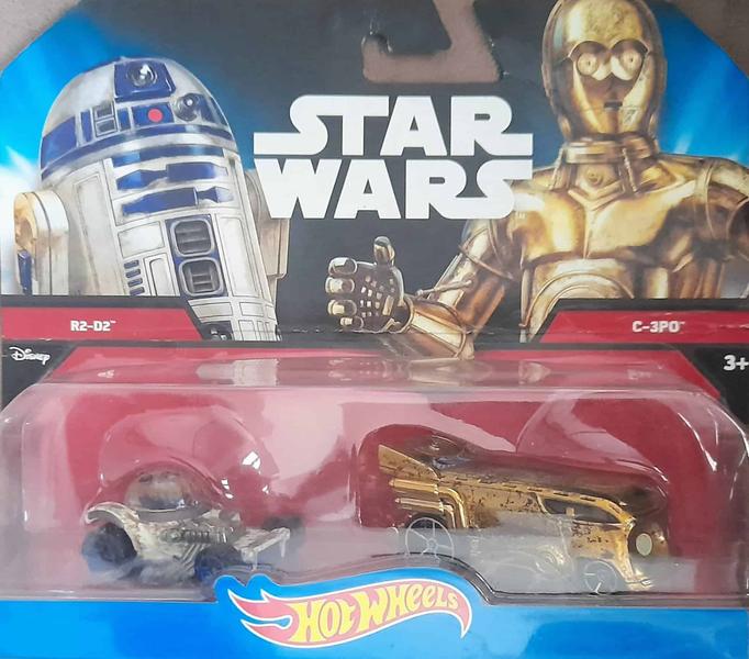 Imagem de *Embalagem danificada* Hot Wheels Star Wars - R2-D2 e C-3PO (Pack de 2)