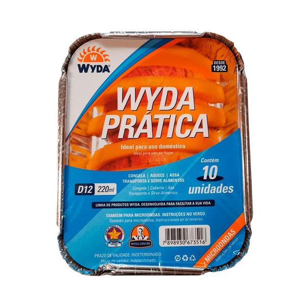 Embalagem de Alumínio Modelo D12 220 ML 200 Unidades Wyda Imagem de Embalagem de Alumínio Modelo D12 220 ML 200 Unidades Wyda