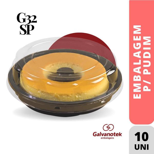 Imagem de Embalagem Para Pudim 500Gr G32Sp Galvanotek C/10 Un