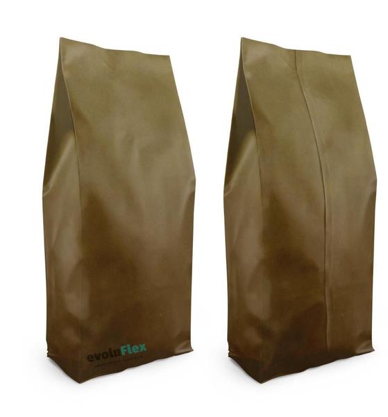 Embalagens Café Moído Papel Kraft 500G - Evoluflex Embalagens Imagem de Embalagens Café Moído Papel Kraft 500G
