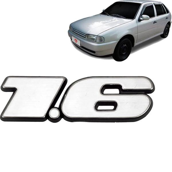 Imagem de Emblema 1.6 Volkswagen 1995 a 2001 Escovado