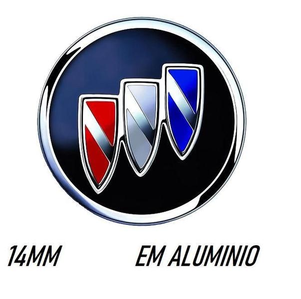 Imagem de Emblema Adesivo Buick Chave Aluminio 14Mm