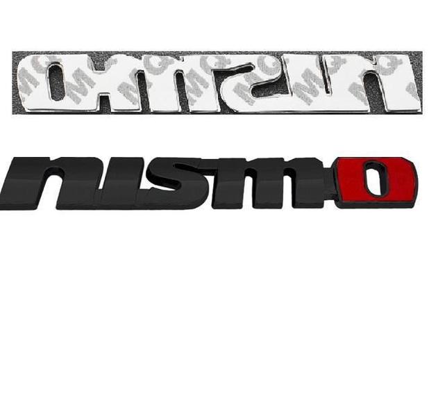 Imagem de Emblema Adesivo Nismo Nissan Metal Versa Sentra Kicks Tiida