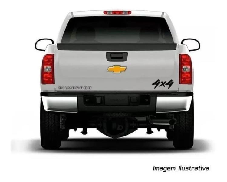 Imagem de Emblema Adesivo Resinado 4x4 Preto S-10 Blazer Silverado