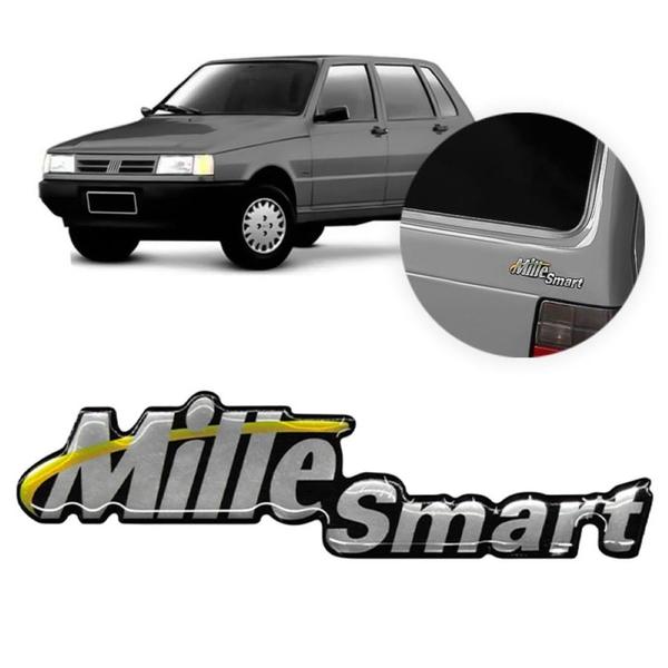 Imagem de Emblema Adesivo Resinado Fiat Uno Mille Smart