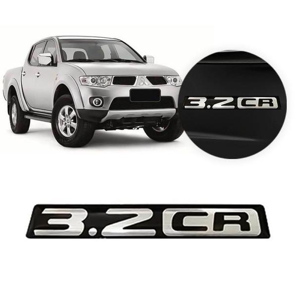 Imagem de Emblema Adesivo Resinado Mitsubishi L200 3.2 CR