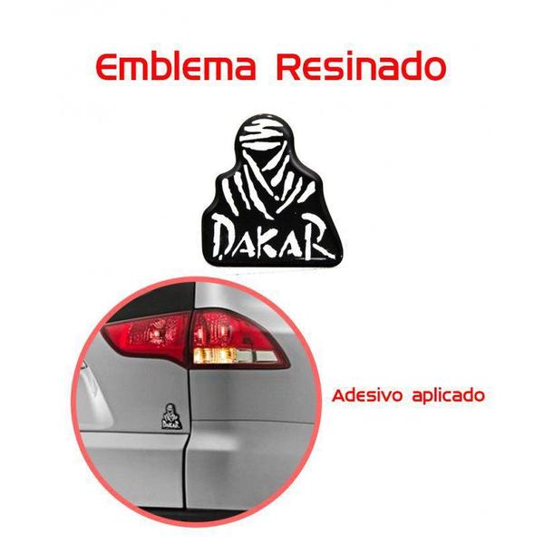 Imagem de Emblema Adesivo Resinado Pajero Dakar - Diadema SP