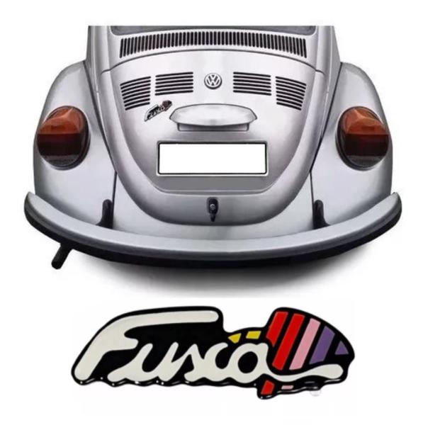 Imagem de Emblema Adesivo Resinado Para Fusca 1993 94 1995 1996 Itamar