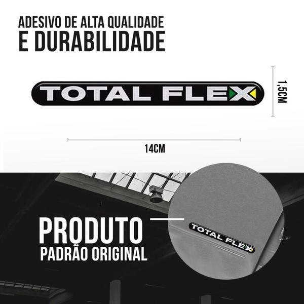 Imagem de Emblema Adesivo Resinado Total Flex