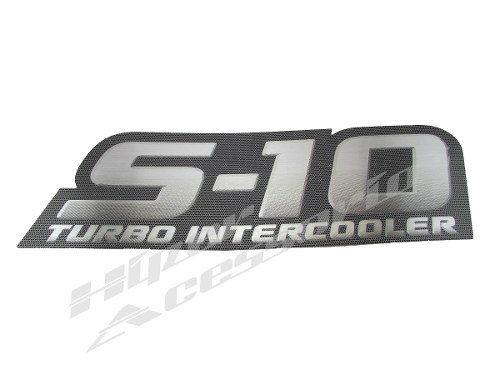 Imagem de Emblema Adesivo S10 Turbo Intercooler 2009 Em Diante