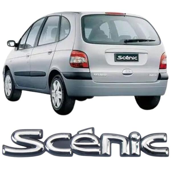 Imagem de Emblema Aplique Letreiro Lateral Scenic Renault 1999 2000 2001 2002