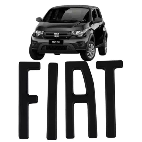 Imagem de Emblema Aplique Logo Grade Fiat Mobi 2020 2021 2022