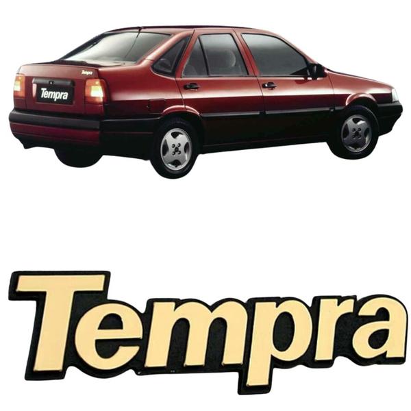 Imagem de Emblema Aplique Logo Letreiro Tempra Ouro Fiat 1991 92 93 94 95 96 97 1998