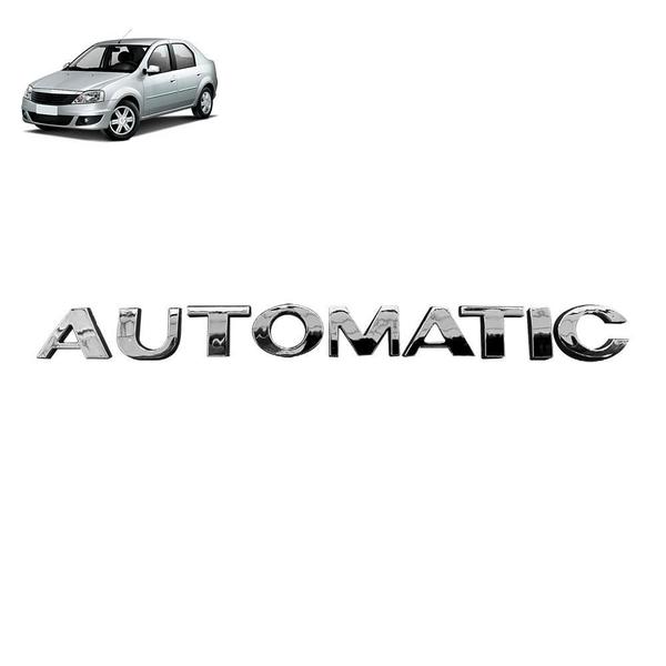 Imagem de Emblema Automatic Logan Sandero Duster Cromado