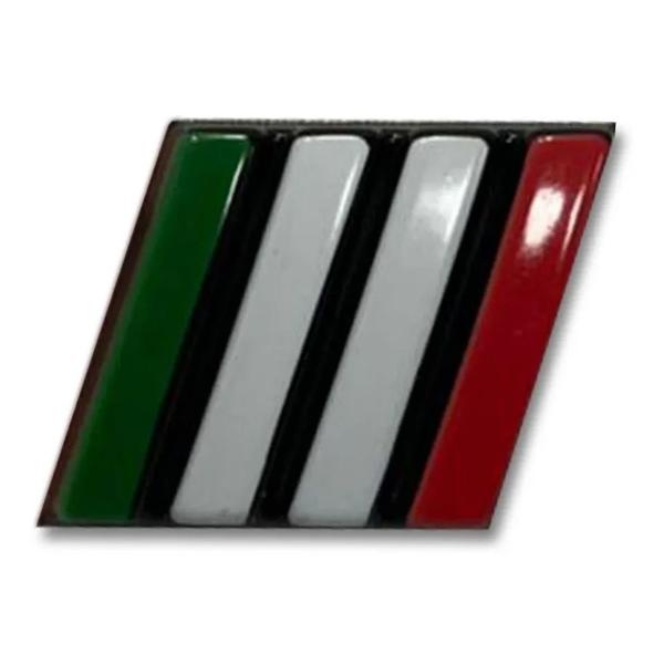 Imagem de Emblema Bandeira Italia Original - Fiat Argo / Cronos / Mobi / Nova Strada / Nova Toro