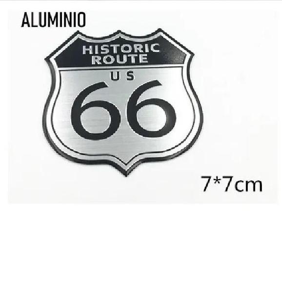 Imagem de Emblema Bandeira Rota Route 66 Histórico Usa Jeep Baja 4X4