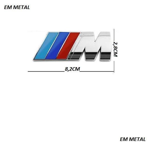 Imagem de Emblema BMW Cromado  Fita Dupla Face  Importado Alemanha