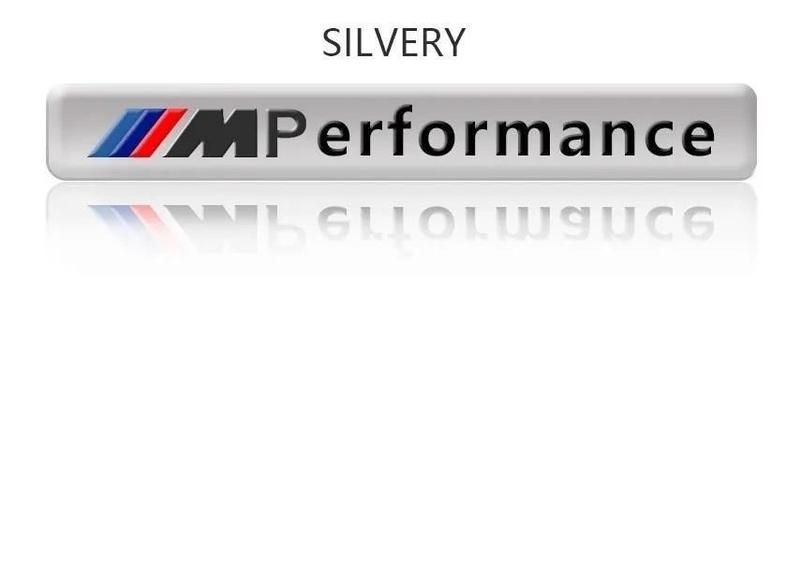 Imagem de Emblema Bmw Painel Console Performance Aluminio