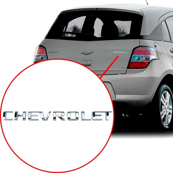 Imagem de Emblema Chevrolet Agile 2009 A 2016