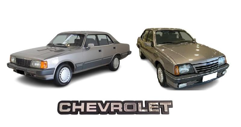 Imagem de Emblema chevrolet cromado opala / monza /90