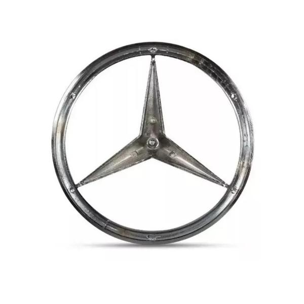 Imagem de Emblema Cromado Estrela Mercedes Benz 25,5cm