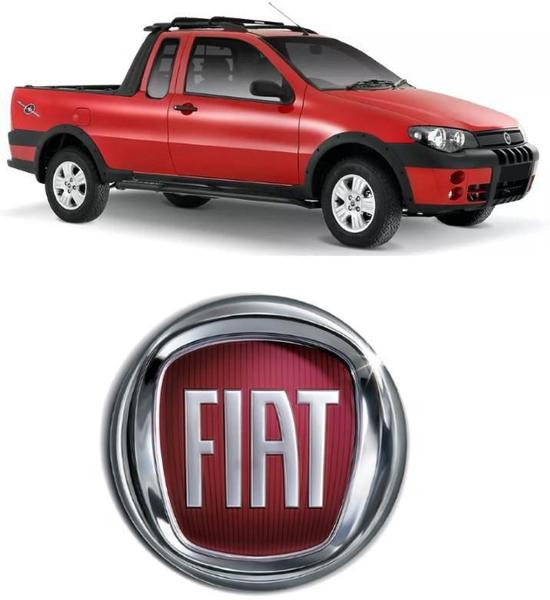 Imagem de Emblema da Grade da Fiat Strada Adventure 2006