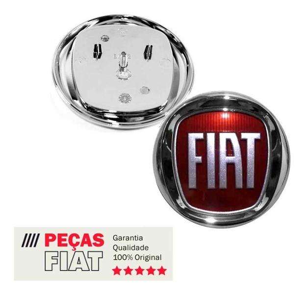 Imagem de Emblema Da Grade Dianteira Fiat Doblo Palio Uno Original