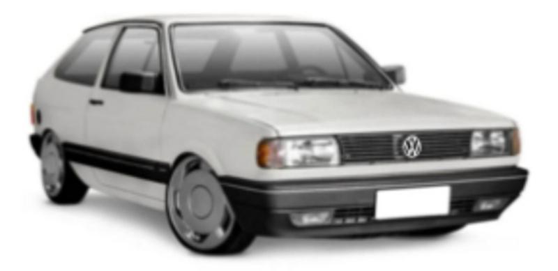 Imagem de Emblema da grade  vw gol/ voyage/ parati/ saveiro gi 95 santa91/na/ quantum 91/97