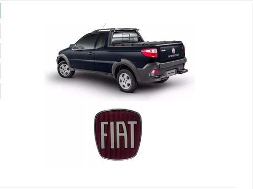 Imagem de Emblema Da Maçaneta Tampa Traseira Fiat Strada  Novo