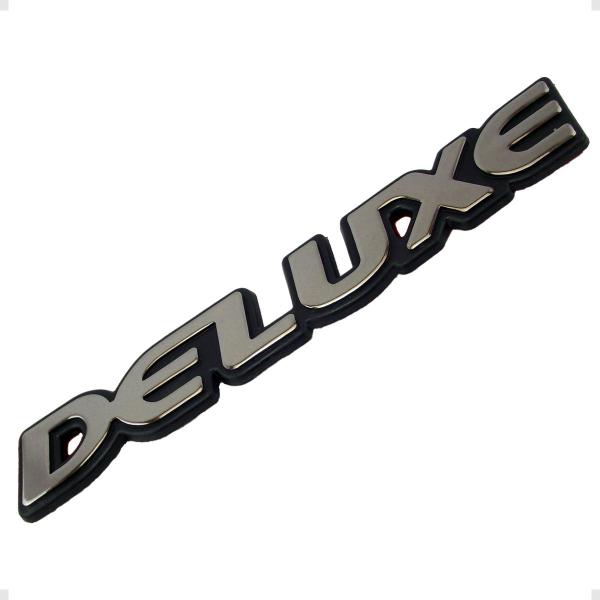 Imagem de Emblema Deluxe S10 E Blazer Linha Chevrolet 1997 Cromado