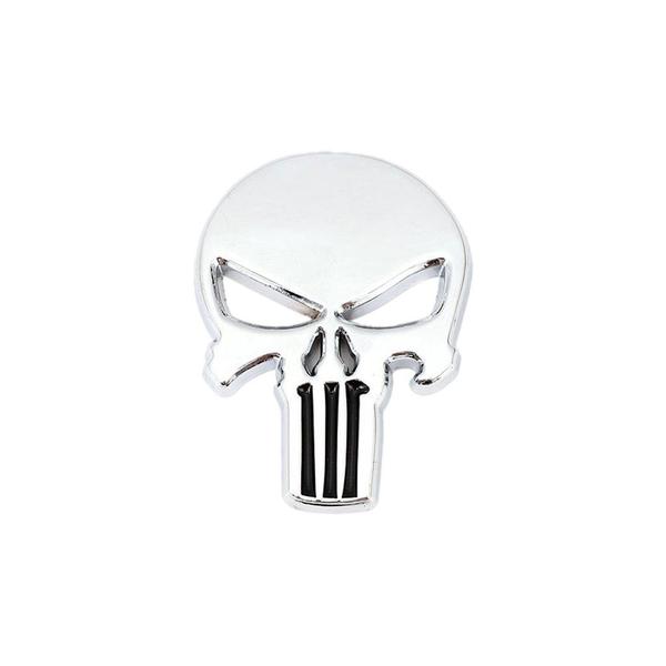 Imagem de Emblema em Metal Skull Caveira