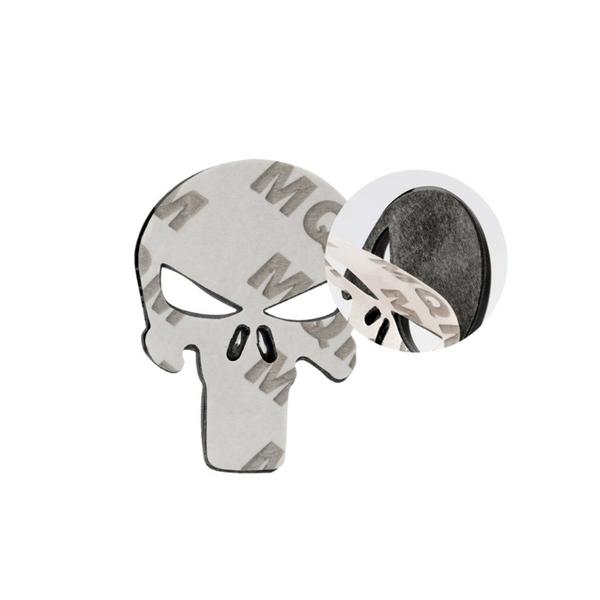 Imagem de Emblema em Metal Skull Caveira