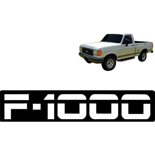 Imagem de Emblema F1000 1979 A 1998 Antigo Cromado