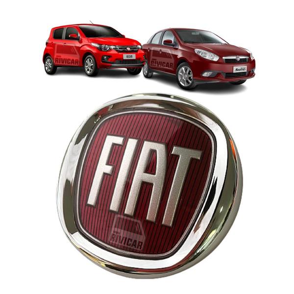 Imagem de Emblema Fiat Grade Logo Idea Palio Weekend Punto Uno 95mm