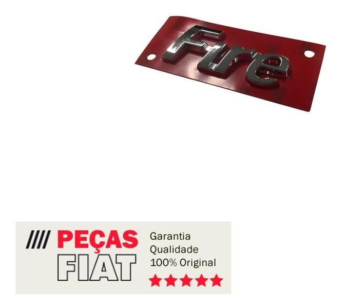 Imagem de Emblema Fire Tampa Traseira Fiat Doblo Original 46792656