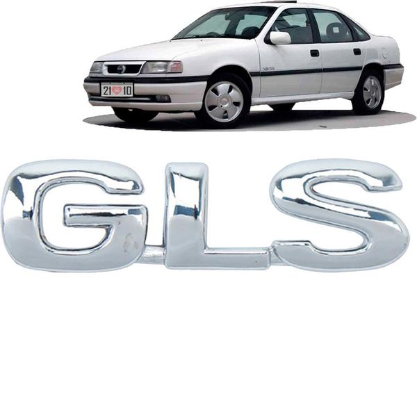 Imagem de Emblema Gls Corsa Kadett Ipanema Vectra 1995 a 1996 Cromado